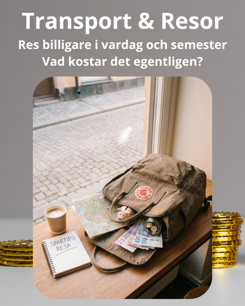 Spara Pengar Transport & Resor.