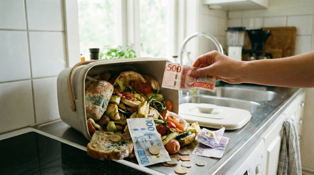 Hur mycket pengar matsvinn faktiskt kostar.