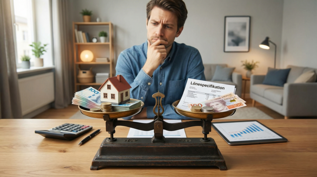 Hur stort bolån är rimligt i förhållande till inkomsten?