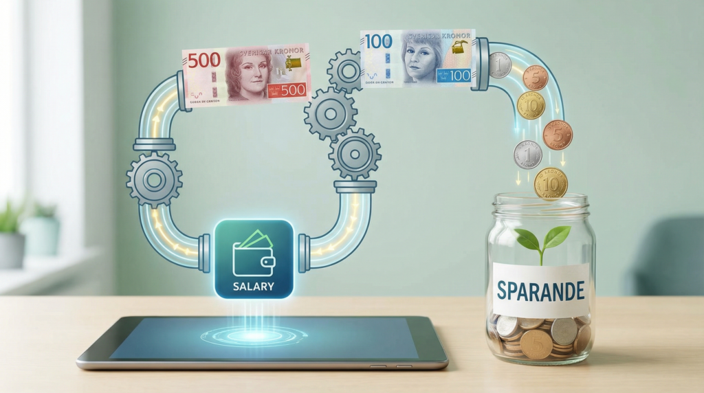 Automatiskt sparande – så gör du det enkelt.